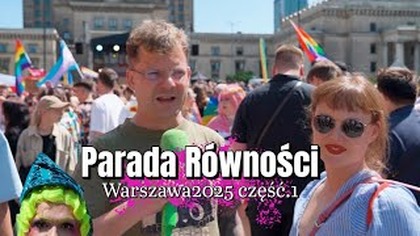 Relacja z tegorocznej parady równości. Ze względu na standaryzowany czas trwania odcinka materiał podzielony został na 2 części bo jest po prostu za dużo dobrego. Zapraszamy na seans.