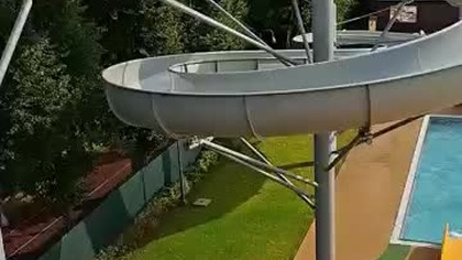 Water Slides in #waterpark  #shorts #fun #waterslide