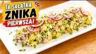 Najlepsza sałatka makaronowa z wędliną  Idealna na imprezę i kolację!