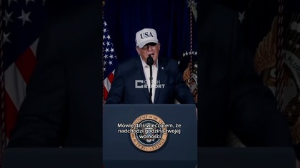 PILNE OSTRZEŻENIE TRUMPA Z OSTATNIEJ CHWILI