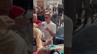 Tak Polacy powitali Lewandowskiego po powrocie #shorts