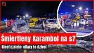 Karambol na S7.  Nieoficjalnie: Wszystkie ofiary śmiertelne to dzieci
