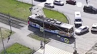 Kobieta potrącona przez tramwaj