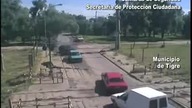 Awaria na przejeździe kolejowym