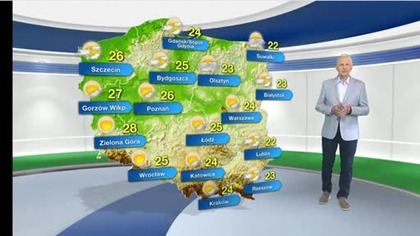 Prognoza pogody na TVN Meteo (21. 06. 2025)