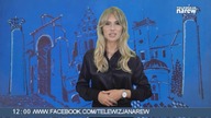 TV Narew - Wirtualne studio z Izabelą Ciborowską, reklamy i skr&oacute;t Serwisu Informacyjnego (28.