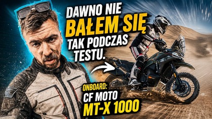 POTWÓR NIE MOTOCYKL: CF MOTO 1000 MT-X.  NIEWYOBRAŻALNE.  ONBOARD.  NAJLEPSZY ADV poniżej 50k?