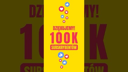  100k SUBSKRYBENTÓW  Dziękujemy! #ipptv #100ksubscribers