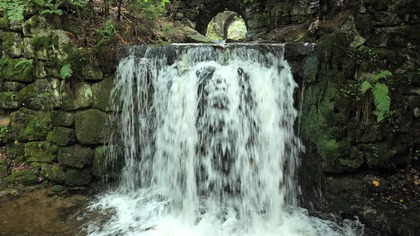 Relaxing Waterfall Sounds for Sleep & Study - Forest River White Noise