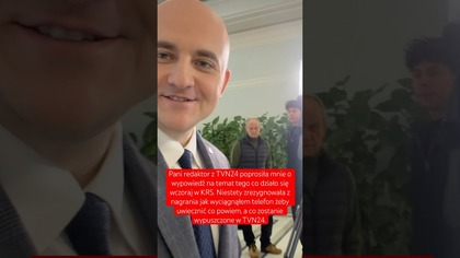 Dziennikarka TVN24 przestraszyła się weryfikacji!