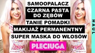 PLECIUGA #4  MASKA DO WŁOSÓW ZE ZŁOTEM, Wybielająca Pasta do Zębów, Skuteczny Antyperspirant