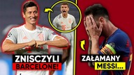 SZOK! BAYERN ZNISZCZYŁ BARCELONE! MESSI ZAŁAMANY...  Bayern Monachium - FC Barcelona