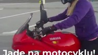 Moja dziewczyna pierwszy raz na motocyklu! #shorts
