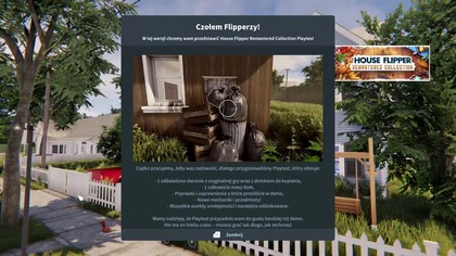 Start PLAYTESTU! Pierwsze zlecenie i nowa grafika!  | #1 | House Flipper Remastered Collection
