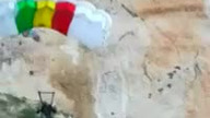 Groźny wypadek podczas skoku base jump +18