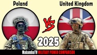 Polska vs Wielka Brytania 2025 | Porównanie siły militarnej #militarypower