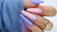 matte flowers nails art tutorial / Elisium Nails