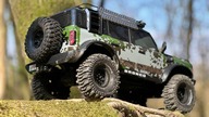 This Rc Traxxas TRX4 Bronco is custom painted as a RAPTOR Mil-Spec painting Crawler RC CAR