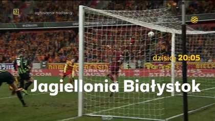 Polsat - Zapowiedź dwóch pozycji programowych, w tym meczu Jagiellonii Białystok w eliminacjach Ligi Konferencji Europy (14. 08. 2025)
