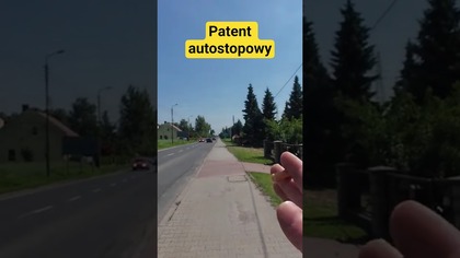 Patent autostopowy na...  #autostop #travelvlog #traveling #travel #vlog #podróże #poland #polska