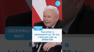 Kaczyński o koleżankach po 70 tce, z którymi ROBI TO SPRINTEM #shorts