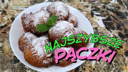 ZROBISZ JE W 10 MINUT! Błyskawiczne pączki bez drożdży