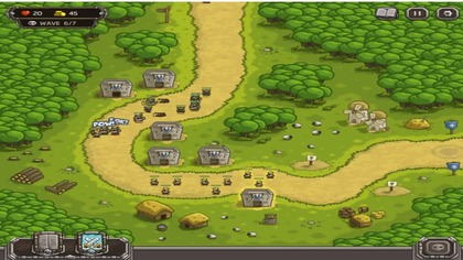 Kingdom Rush - Twarda żołnierska obrona - Level (#1)