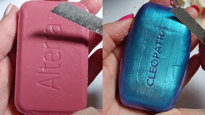 Soap Carving ASMR Relaxing Sounds no talking Satisfying ASMR Video