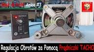 Prądniczka Tachometryczna jako Regulator Obrotów - TO NAPRAWDĘ DZIAŁA ! :) Silnik od Pralki Amica #3