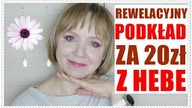 ŚWIETNY PODKŁAD Z HEBE ZA GROSZE DLA CERY DOJRZAŁEJ I SUPER PALETKA TANIEJ POLSKIEJ MARKI.