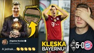 PRZECIEKI Złotej Piłki! Wygrał Lewy? Bayern Monachium UPOKORZONY! Szokująca KLĘSKA drużyny Lewego...