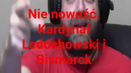 Kardynał Ledóchowski i Kanclerz Bismarck.
