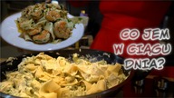 CO JEM W CIĄGU DNIA? BROKUŁ W SOSIE ŚMIETANOWYM, KREWETKI TAGLIATELLE