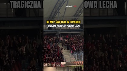 Niemcy świętują w Poznaniu...  Bayer Leverkusen do przerwy prowadzi z Lechem aż 3:0 