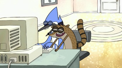 Regular Show. S01E09 [10Bit][1080p. WEB-DL. H265-FT][Dubbing PL][Alusia]