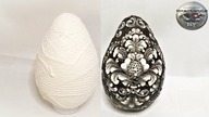 Jak zrobić Wielkanocną pisankę decoupage z bandaża - Pomysły plastyczne DiY