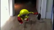 here comes pacman but im screaming the dialogue -30dB