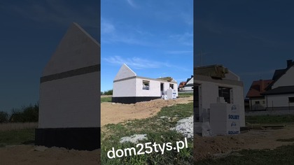 Niedługo oddajemy ten dom  Adaś 2 Sandomierz  #dom25tys #iletokosztuje #waghouse #dom #budowa