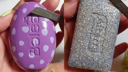 Soap Carving ASMR Relaxing Sounds no talking Satisfying ASMR Video #soapcarving #soapcuttingvideo