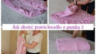 Jak złożyć prześcieradło z gumką :) Uporządkowana