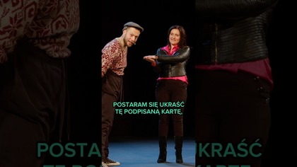 Wyciągam kartę Bogusi #panli #iżulionista #iluzjonistapanli