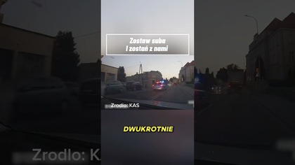 Uciekał za wszelką cenę.  Co ukrywał?  #pościg #policja #shorts