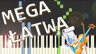 Oda do radości (L.  van Beethoven, Ode to joy) - MEGA ŁATWA synthesia (VERY EASY)