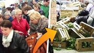 DANTEJSKIE SCENY W LIDLU! WŚCIEKLI LUDZIE WALCZYLI O KAPUSTĘ!