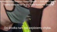 Kryminalny(ch) atak z Księdzem na kościółek, Pustelnię Ducha Świętego.  Czatachowa 08. 11. 2020