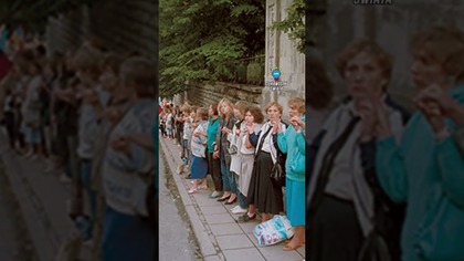 Bałtycki łańcuch żywych rąk