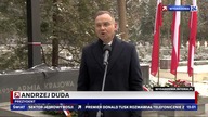 Wydarzenia 24 - Fragment Wydarzeń 12:50 o Narodowym Dniu Pamięci Żołnierzy Armii Krajowej (14. 02. 2