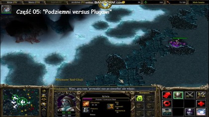 05 WarCraft 3 FT [MOD] Cztery Pory Wojny - Śmiertelna Zima Podziemni versus Plugawi