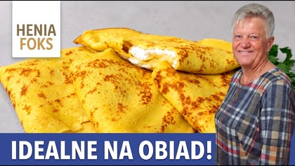 Naleśniki z serem na słono  prosty przepis | Zawsze się udaje!