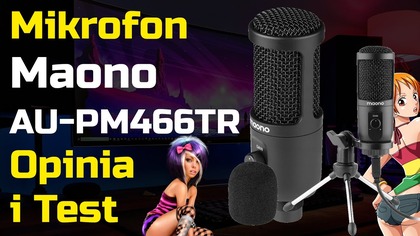 Mikrofon studyjny Maono AU-PM466TR  Opinia